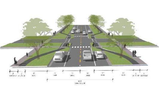 JLG Architects Rendering University Avenue Corridor Integrate All Forms of Transportation